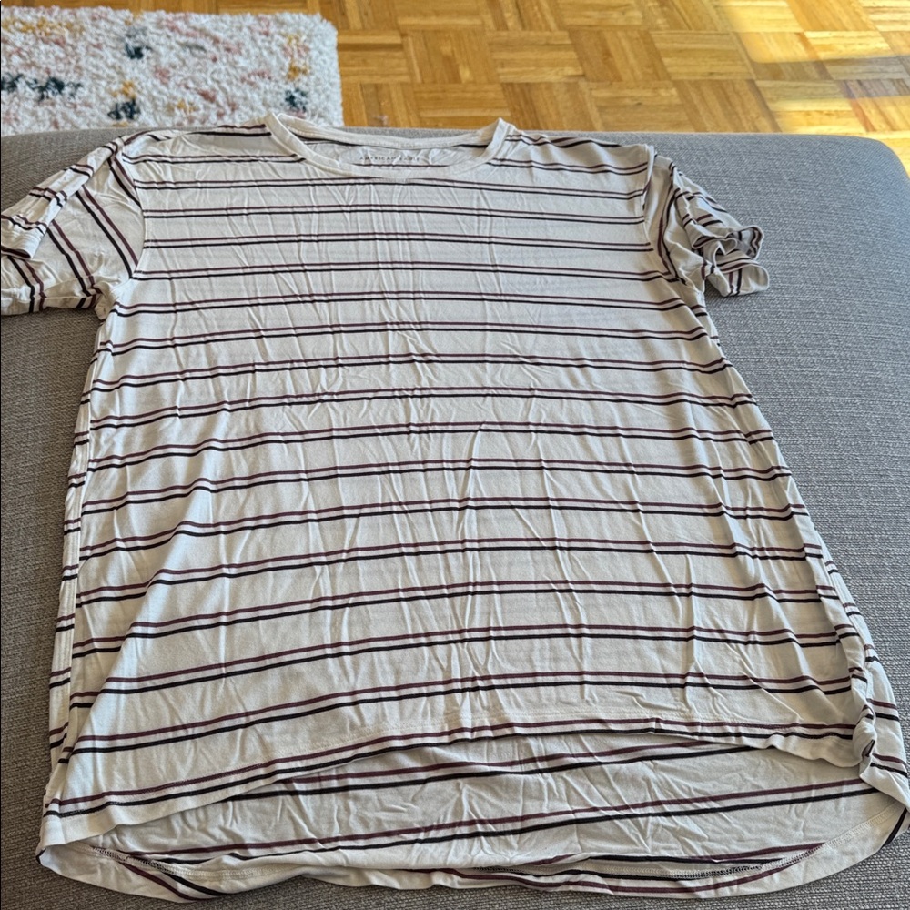 American Eagle Outfitters Soft & Sexy Striped Tee
